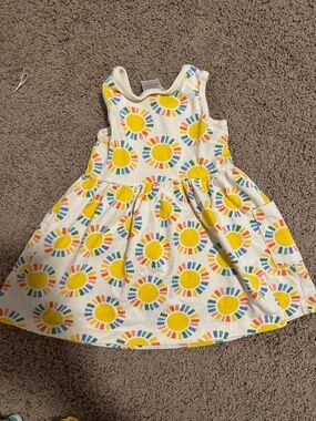 Hanna Andersson Sleeveless Sunshine Print Pocket Dress